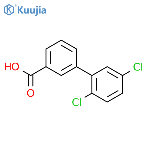 2',5'-Dichlorobiphenyl-3-carboxylic Acid structure