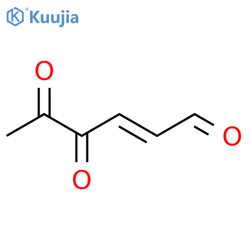 2-Hexenal, 4,5-dioxo-,(E)- (9CI) structure