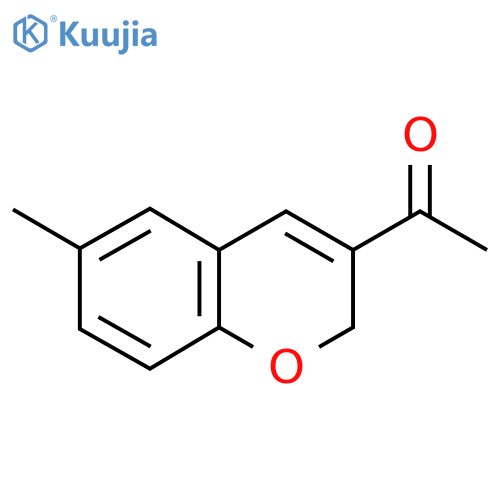 1-(6-Methyl-2h-chromen-3-yl)ethan-1-one structure