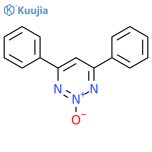 1,2,3-Triazine, 4,6-diphenyl-, 2-oxide structure