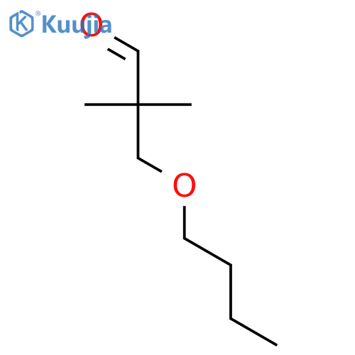3-butoxy-2,2-dimethylpropanal structure