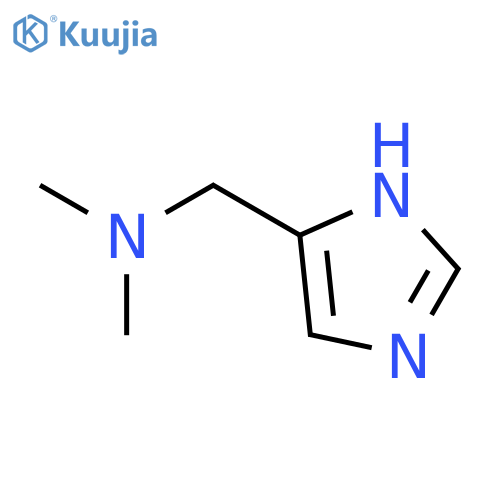 1H-Imidazole-4-methanamine, N,N-dimethyl- structure