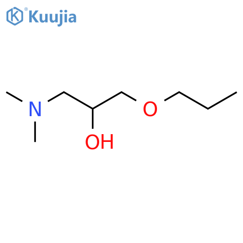 2-Propanol, 1-(dimethylamino)-3-propoxy- structure