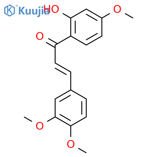 3-(3,4-Dimethoxyphenyl)-1-(2-hydroxy-4-methoxyphenyl)prop-2-en-1-one structure