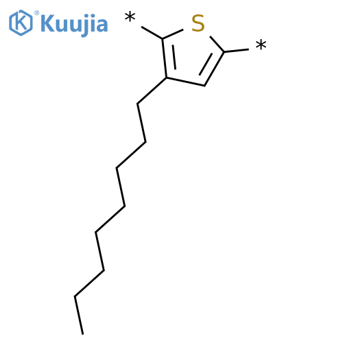 Poly(3-octylthiophene-2,5-diyl),regioregular Electronic grade structure