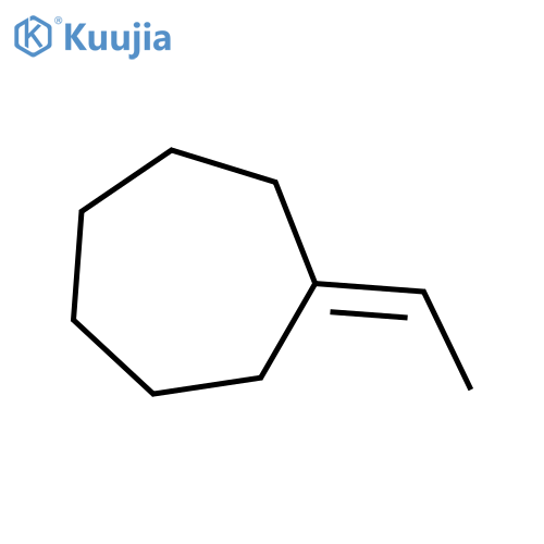 Cycloheptane,ethylidene- structure