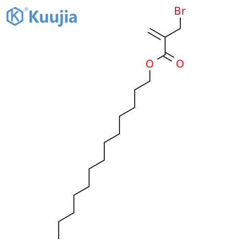 2-Propenoic acid, 2-(bromomethyl)-, tridecyl ester structure