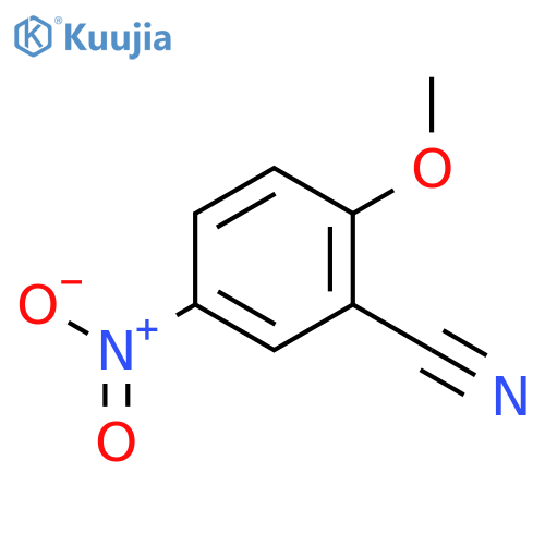 2-Methoxy-5-nitrobenzonitrile structure