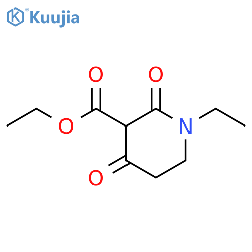 Ethyl 1-ethyl-2,4-dioxopiperidine-3-carboxylate structure
