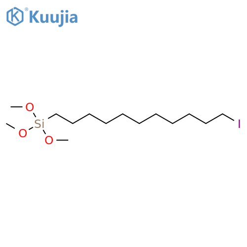 11-Iodoundecyltrimethoxysilane structure
