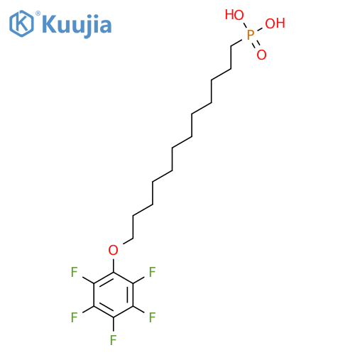 12-Pentafluorophenoxydodecylphosphonic Acid structure