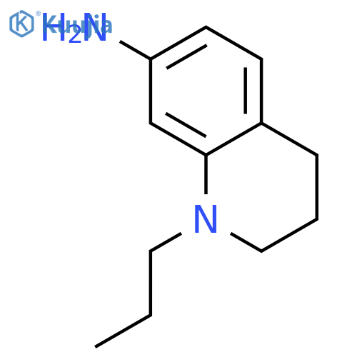 1-Propyl-1,2,3,4-tetrahydroquinolin-7-amine structure