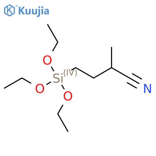 3-Cyanobutyltriethoxysilane structure