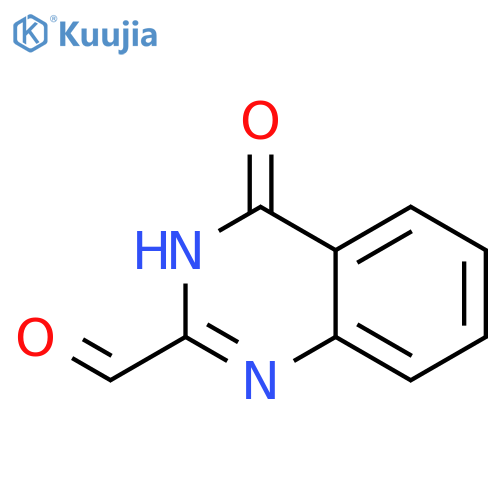 4-hydroxyquinazoline-2-carbaldehyde structure