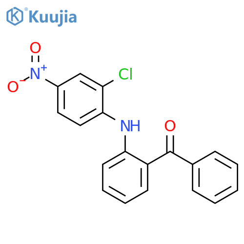 Methanone, [2-[(2-chloro-4-nitrophenyl)amino]phenyl]phenyl- structure