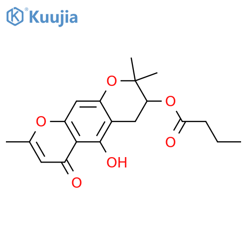 Hamaudol; (ξ)-form, 3-Butanoyl structure