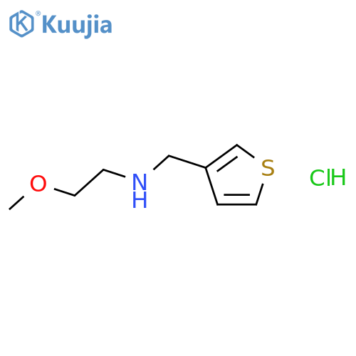 (2-Methoxyethyl)(3-thienylmethyl)amine Hydrochloride structure