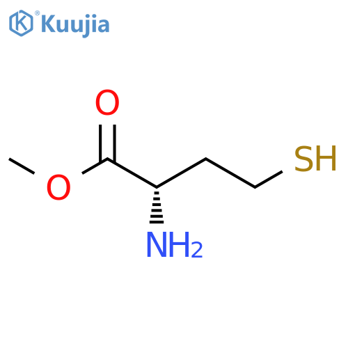 methyl (2S)-2-amino-4-sulfanylbutanoate structure