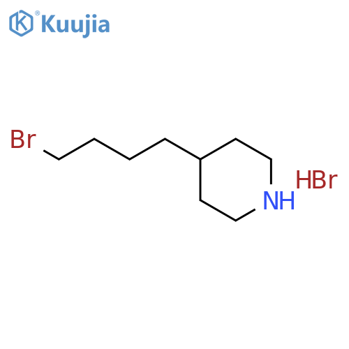 4-(4-Bromobutyl)piperidine hydrobromide structure