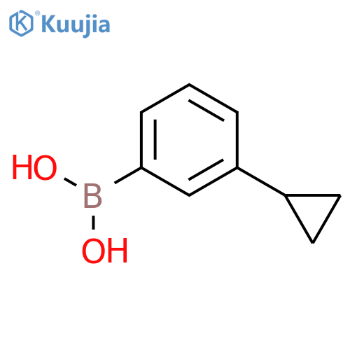 (3-Cyclopropylphenyl)boronic Acid structure