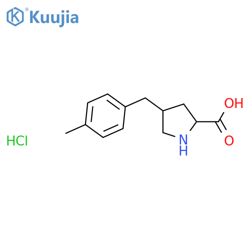 (R)-gamma-(4-Methylbenzyl)-L-proline·HCl structure