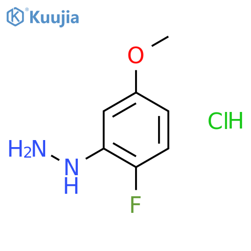 2-Nitro-4-(trifluoromethyl)phenylhydrazine Hydrochloride structure