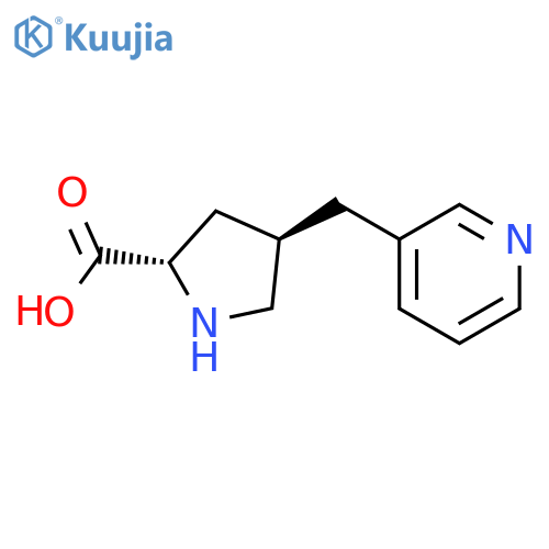 (2S,4R)-4-(PYRIDIN-3-YLMETHYL)PYRROLIDINE-2-CARBOXYLIC ACID 2HCL structure