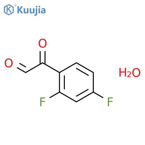 2,4-Difluorophenylglyoxal Monohydrate structure