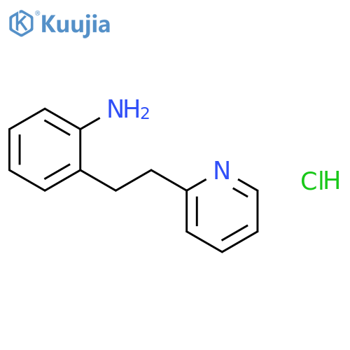 2-2-(2-Pyridinyl)ethylaniline Hydrochloride structure