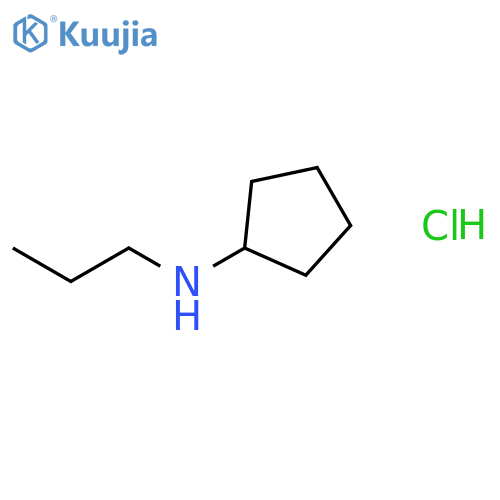 N-Propylcyclopentanamine Hydrochloride structure