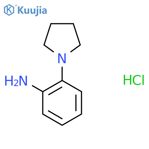 2-(Pyrrolidin-1-yl)aniline hydrochloride structure