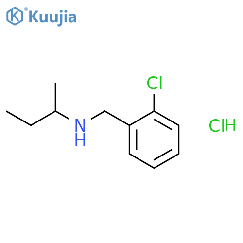 N-(2-Chlorobenzyl)-2-butanamine hydrochloride structure