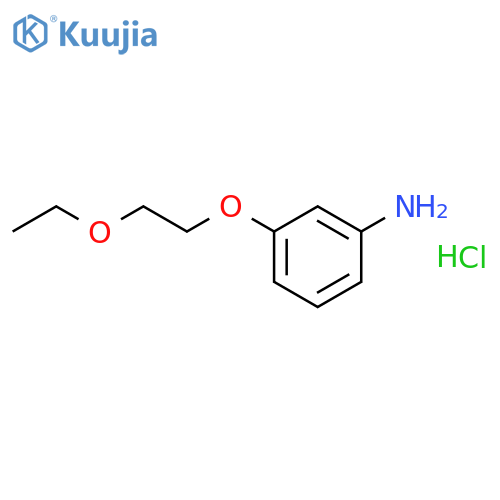 3-(2-Ethoxyethoxy)aniline hydrochloride structure