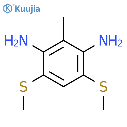 3,5-Dimethylthio-2,6-diaminotoluene structure