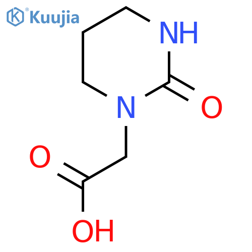 2-(2-oxo-1,3-Diazinan-1-yl)acetic Acid structure