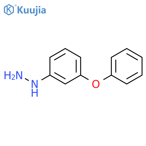 (3-Phenoxyphenyl)hydrazine structure