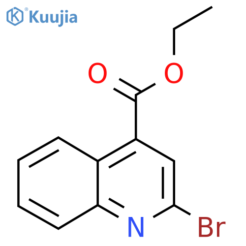 Ethyl 2-bromoquinoline-4-carboxylate structure