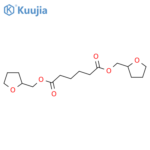 Hexanedioic acid,1,6-bis[(tetrahydro-2-furanyl)methyl] ester structure