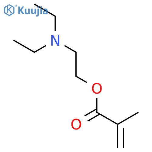 2-(Diethylamino)ethyl methacrylate structure