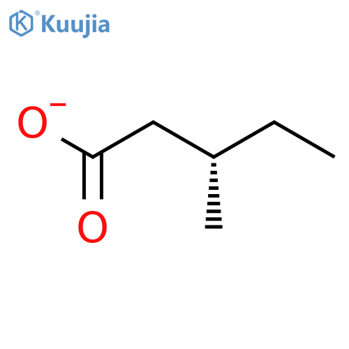 3-methylpentanoic acid structure