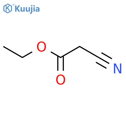 ethyl 2-cyanoacetate structure