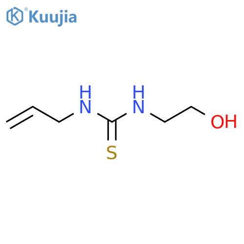 1-Allyl-3-(2-hydroxyethyl)-2-thiourea structure