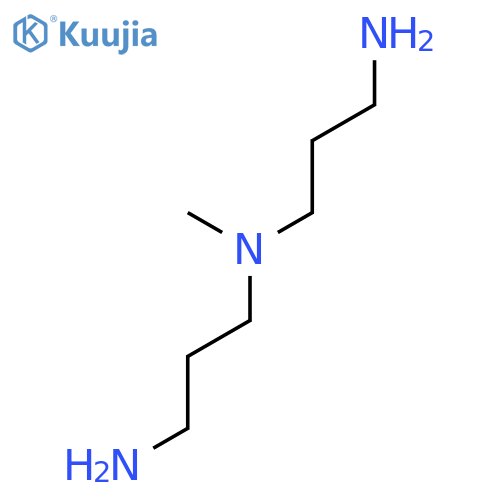 N,N-BIS-(3-AMINOPROPYL)METHYLAMINE structure
