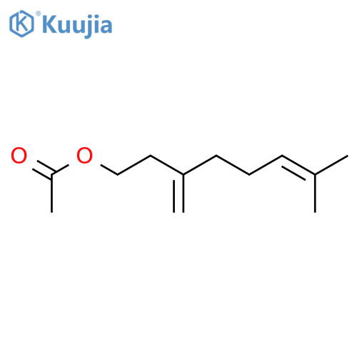 Geranyl acetate structure