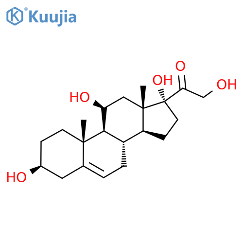 Tetrahydroxypregnenolone structure