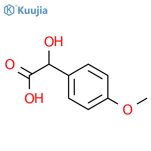 4-Methoxymandelic acid structure