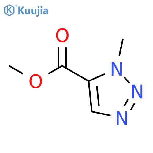 Methyl 1-methyl-1,2,3-triazole-5-carboxylate structure
