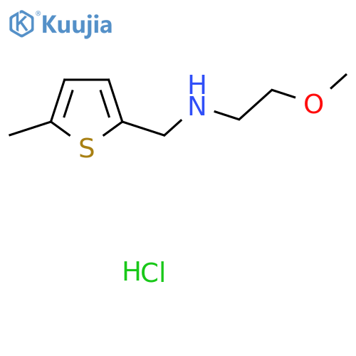 (2-Methoxyethyl)(5-methyl-2-thienyl)methylamine Hydrochloride structure