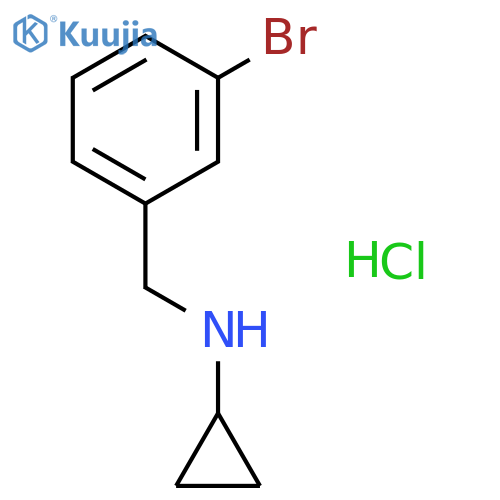 N-(3-Bromophenyl)methylcyclopropanamine Hydrochloride structure