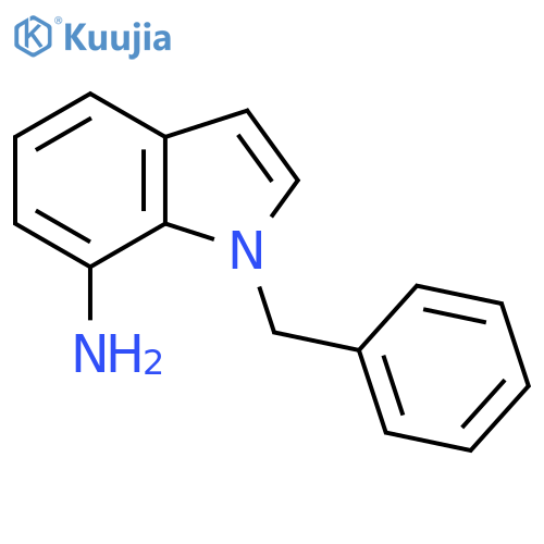 1-Benzyl-1H-indol-7-amine structure
